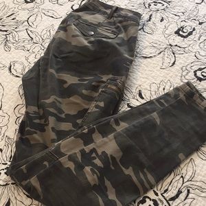 (2/$10) Army Print Jeans